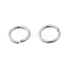Brass Open Jump Rings KK-B147-03E-P-3
