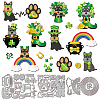 Saint Patrick's Day Theme Carbon Steel Cutting Dies Stencils DIY-WH0309-3313-1