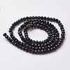 Faceted Imitation Jade Glass Beads Strands EGLA-F124-NC03-2