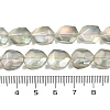 Electroplate Glass Beads Strands EGLA-C009-01A-FR03-4