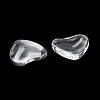 Transparent Glass Heart Cabochons GGLA-R021-16mm-2