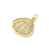 Brass Micro Pave Cubic Zirconia Pendants KK-S510-40G-02-2