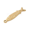 304 Stainless Steel Sardine Fish Pendants STAS-S186-05C-G-2