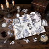 6 Sets 6 Styles Retro Paper Self-Adhesive Stickers DIY-WR0005-67-3