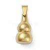 Ion Plating(IP) Openable 304 Stainless Steel Urn Ashes Pendants STAS-D097-15G-1