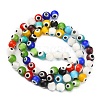 Handmade Italianate Lampwork Beads Strands X-D215-2