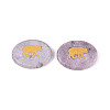 Natural Lepidolite Cabochons G-T143-28I-1