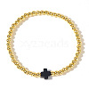 Stainless Steel Bead Stretch Bracelets for Women PB2663-1-1