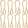 SUNNYCLUE 20Pcs Rack Plating Brass Earring Hooks KK-SC0004-61-RS-1