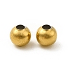 304 Stainless Steel Round Beads X-STAS-P319-09A-G-2