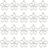 100Pcs Tibetan Style Alloy Pendants FIND-SC0009-48S-1