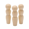 Unfinished Wooden Peg Dolls Set PW-WG39B3A-01-3