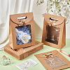 Rectangle Kraft Paper Gift Bags ABAG-WH0038-26B-5