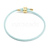 Braided Steel Wire Bracelets Making BJEW-H610-02G-09-1