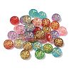 Baking Paint Transparent Glass Beads GL-CBA8D6A-06-1