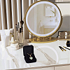 Square Velvet Bangle Storage Boxes with Black Inside CON-WH20010-03C-4