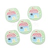 Printed Acrylic Cabochons LS-MACR-C003-28-1