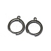 Brass Huggie Hoop Earring Findings LS-PALLOY-F249-19B-1