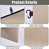 6Pcs 6 Colors Multipurpose Nylon Oxford Fabric Clutch Bags with Alloy Zipper ABAG-GL0001-04-4
