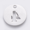 Non-Tarnish 304 Stainless Steel Pendants X-STAS-F233-04-P-2