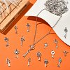 100Pcs Tibetan Style Alloy Pendants Set TIBEP-CJ0003-19-6