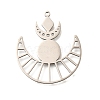 304 Stainless Steel Pendants STAS-B083-03P-1