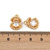 Brass Micro Pave Cubic Zirconia Pendants KK-K407-05G-3