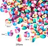 200Pcs 2 Colors Handmade Polymer Clay Beads CLAY-SZ0001-07-2