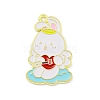 Valentine's Day Alloy Enamel Pendants ENAM-Z015-03G-010-1