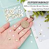 80Pcs 4 Styles Brass Charms KK-FH0003-80-3