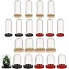  12Pcs 2 Style Mini Cloche Bell Jars DIY-NB0007-75-1