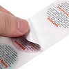 Adhesive Paper Candle Warning Labels DIY-K043-02-01-4