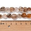 Natural Rutilated Quartz Beads Strands G-P497-01E-78-5