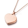 304 Stainless Steel Pendant Necklaces NJEW-I240-07-4