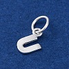 925 Sterling Silver Letter Charms LS-STER-C012-01S-U-2