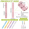 5 Colors Iron Binding Combs FIND-GF0007-07B-2