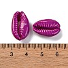 Baking Painted Cowrie Shell Beads SSHEL-M023-01F-3