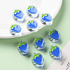 Transparent Enamel Acrylic Beads TACR-S155-003K-6