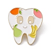 Cartoon Teeth Enamel Pin JEWB-A005-19-02-1