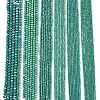 Electroplate Glass Beads Strands X-EGLA-A044-P6mm-B31-2