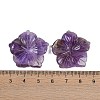 Natural Amethyst Carved Pendants G-B097-01A-17-3