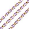 Ion Plating(IP) 304 Stainless Steel Handmade Beaded Chain CHS-K019-02G-06-1