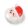 Opaque Christmas Theme Resin Cabochons RESI-H162-06J-2