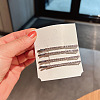 Alloy Rhinestone Alligator Hair Clips PW-WG9786A-02-1