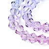 Baking Painted Glass Bead Strands DGLA-A039-T6mm-A019-3