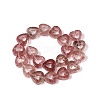 Natural Strawberry Quartz Beads Strands G-N342-93-2