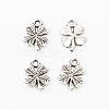 Tibetan Style Alloy Charms CLOV-PW0001-049AS-1