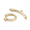 Rack Plating Brass Toggle Clasps KK-E034-11LG-2