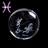 Inner Carving Constellation Glass Crystal Ball Diaplay Decoration PW-WG22452-01-1