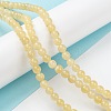 Natural Topaz Jade Beads Strands G-P454-01B-01-2